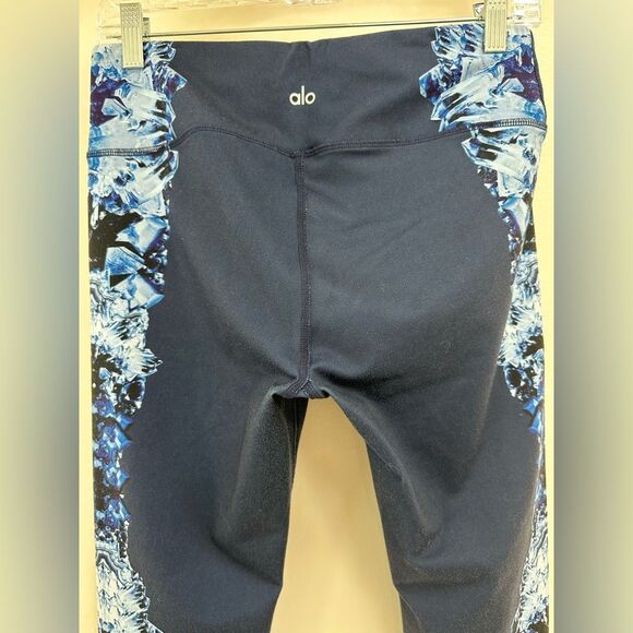 Alo Yoga Crystal Airbrush Leggings M - Picture 6 of 8
